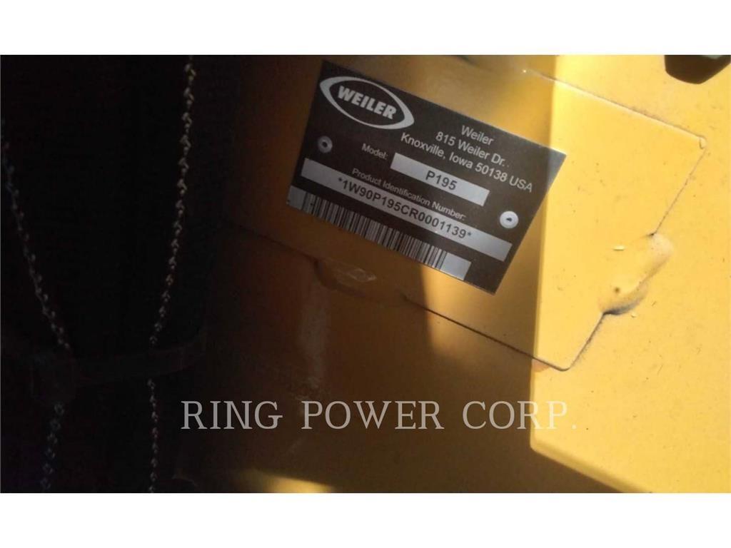 Weiler P195 Asfaldi taaskasutuse masinad