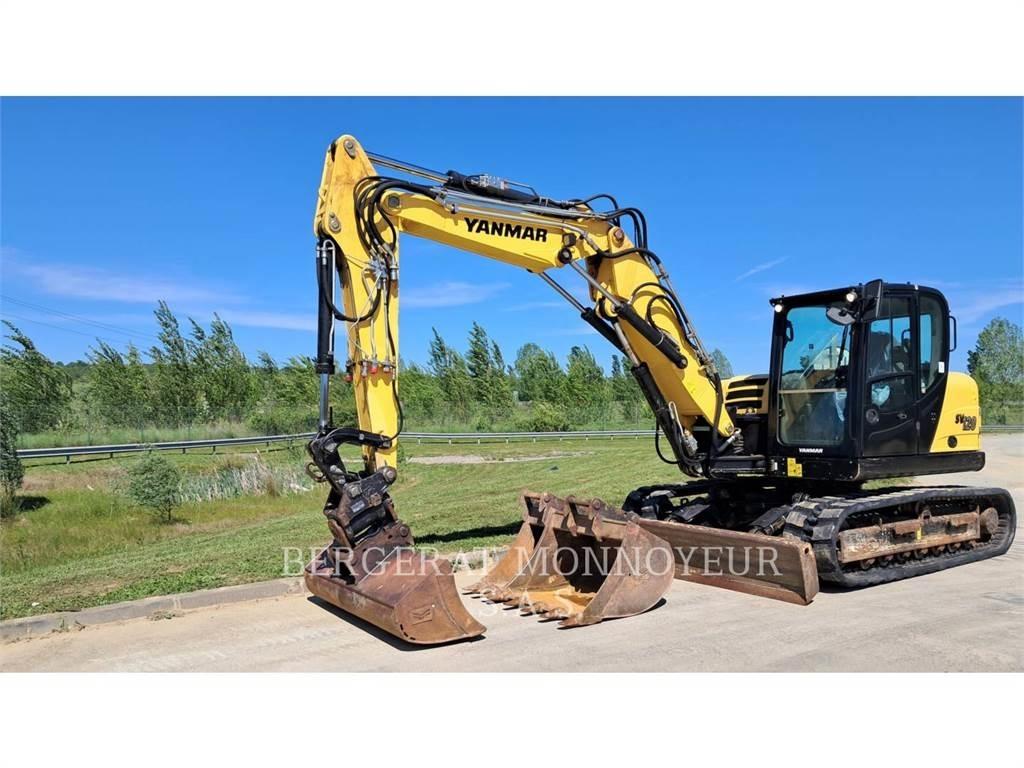 Yanmar SV120 Roomikekskavaatorid
