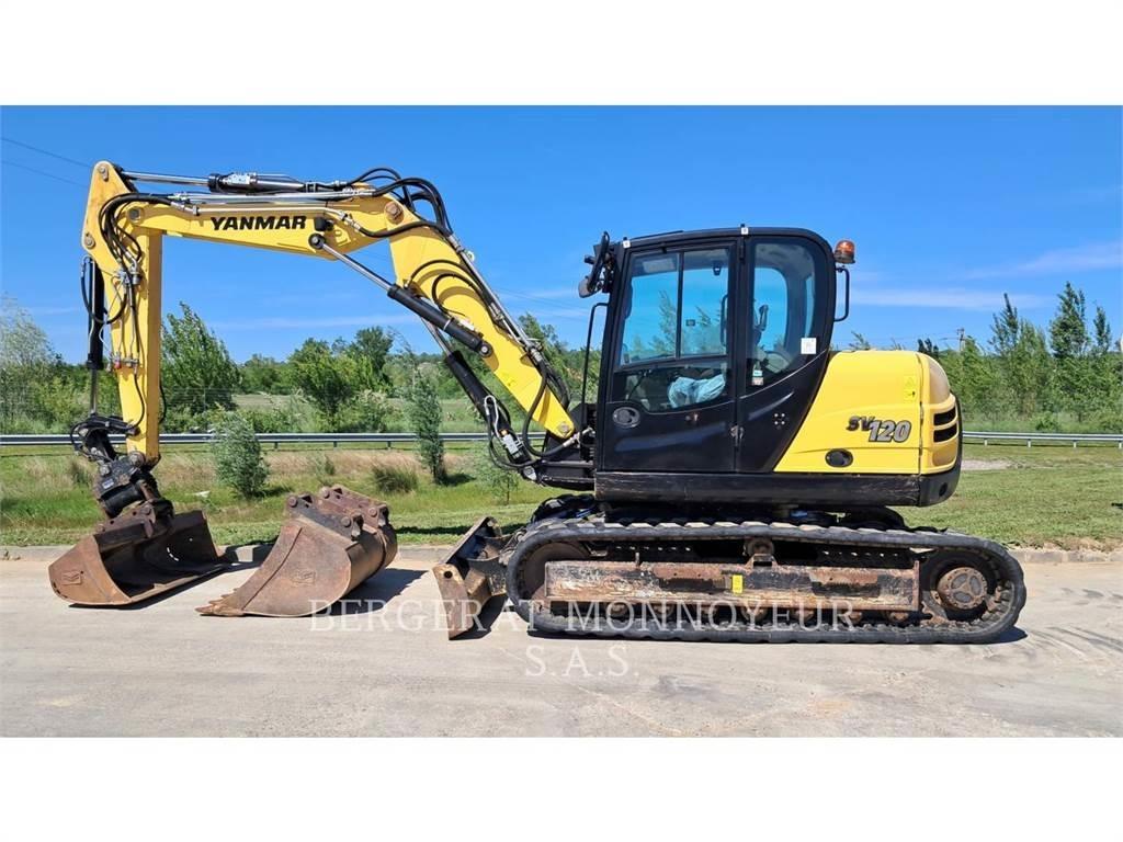 Yanmar SV120 Roomikekskavaatorid