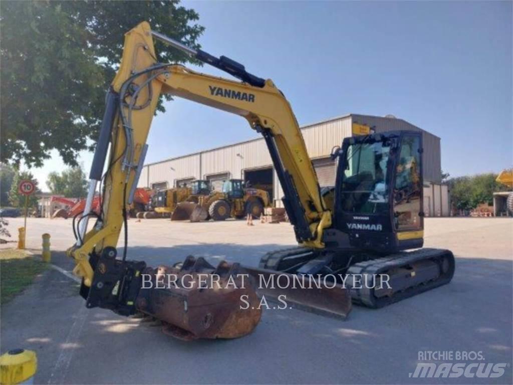 Yanmar VI080-1A Roomikekskavaatorid