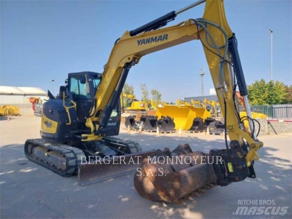 Yanmar VI080-1A Roomikekskavaatorid