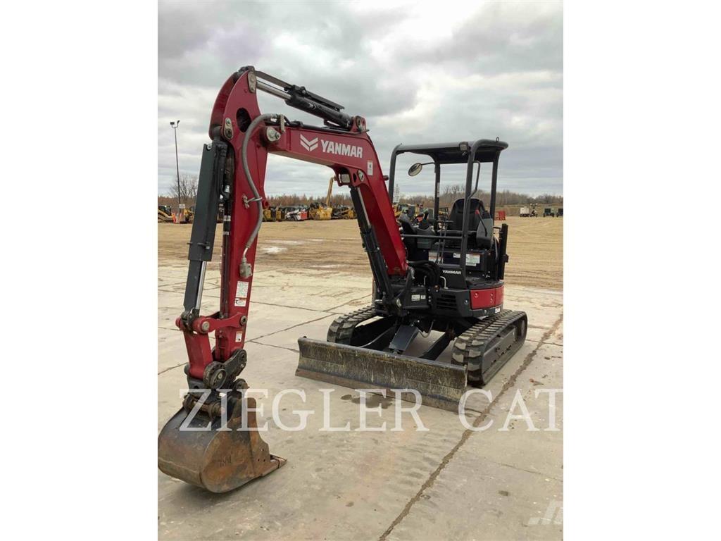 Yanmar VIO35 Roomikekskavaatorid