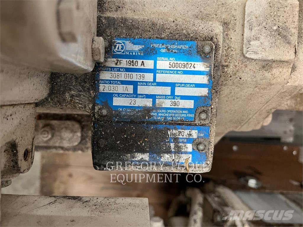ZF TRANSMISSION 1950A Merendusega seotud mootorid