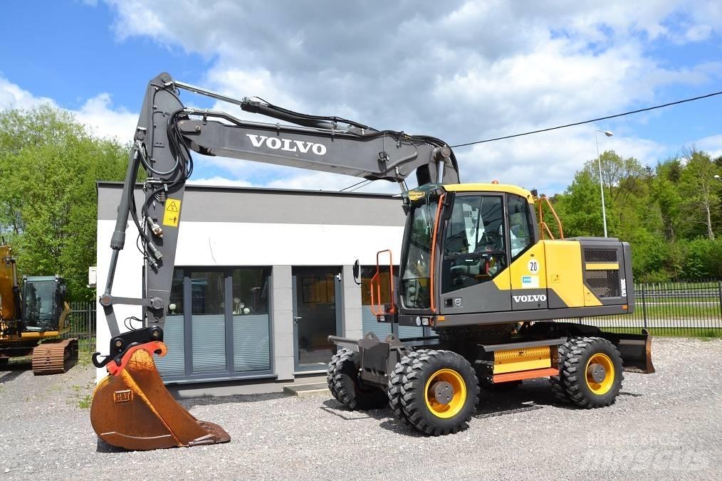 Volvo EW 180 E Ratasekskavaatorid