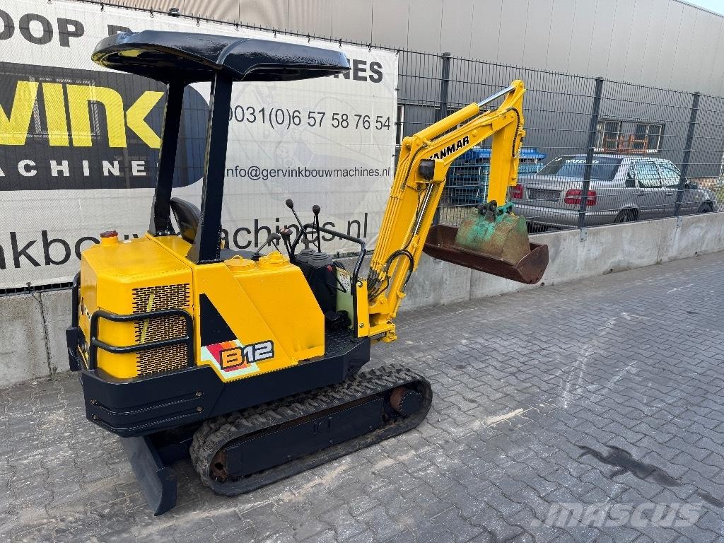 Yanmar B12 Miniekskavaatorid < 7 t