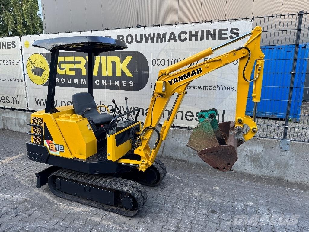 Yanmar B12 Miniekskavaatorid < 7 t