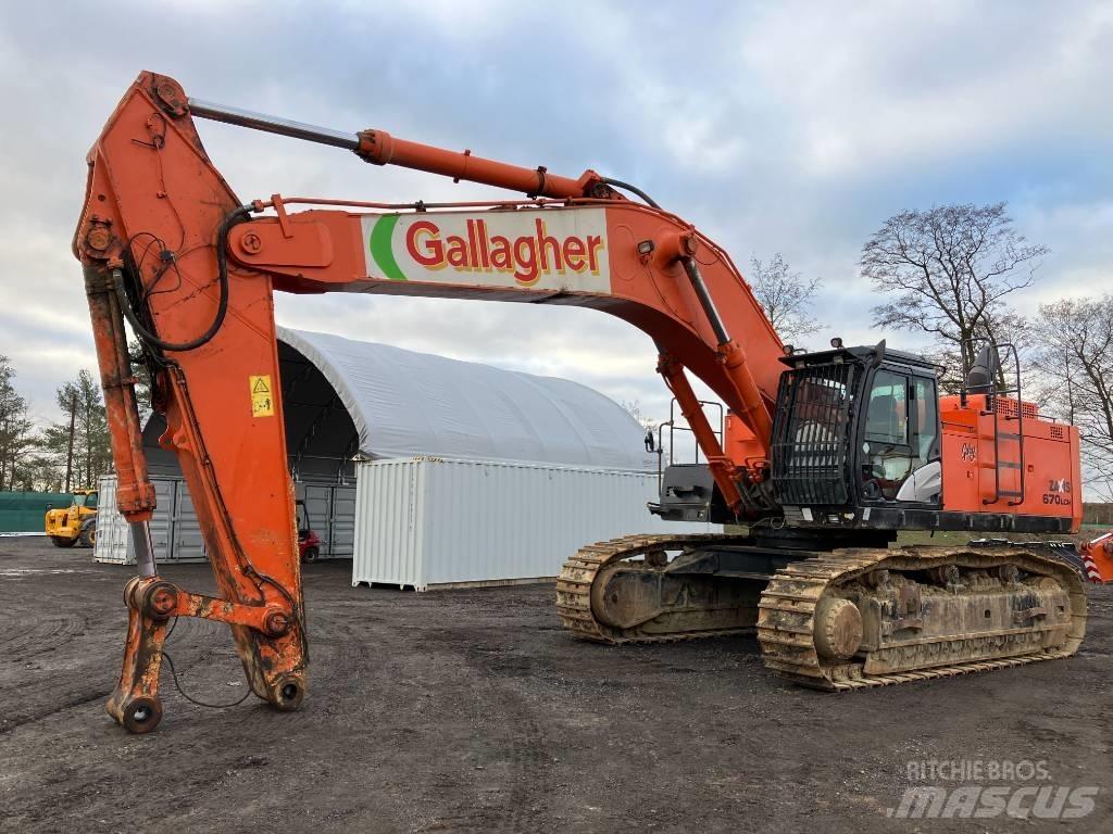 Hitachi ZX670LCH-5B Roomikekskavaatorid