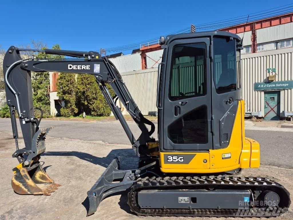 John Deere 35 G Roomikekskavaatorid