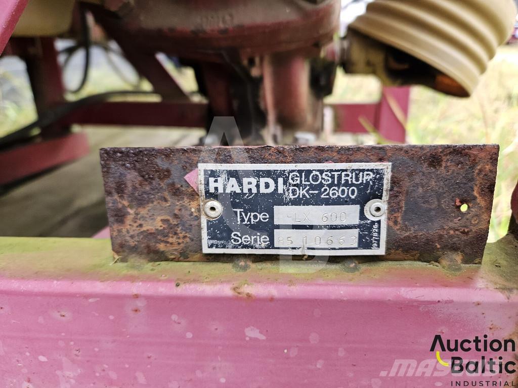 Hardi LX 600 Kastmissüsteemid