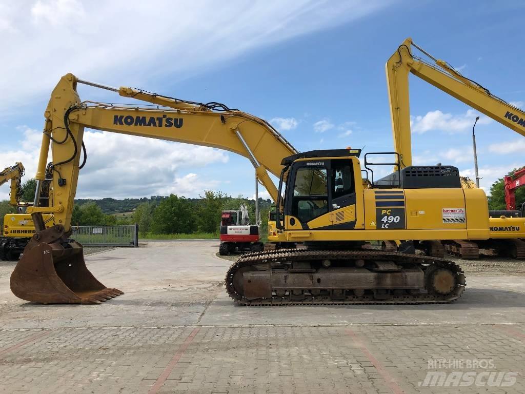 Komatsu PC490LC-10 Roomikekskavaatorid