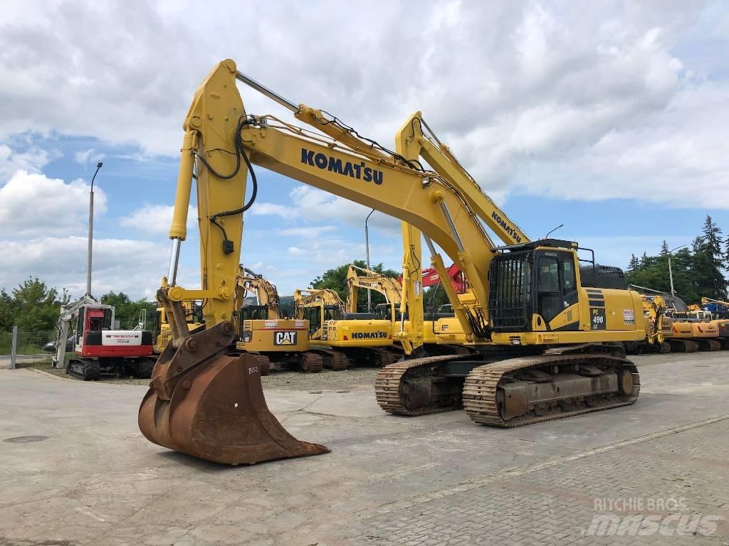 Komatsu PC490LC-10 Roomikekskavaatorid
