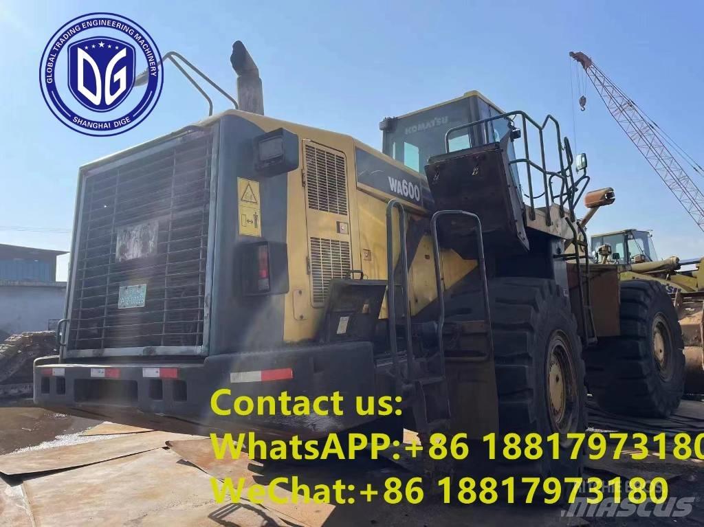 Komatsu WA 600-6 Rataslaadurid