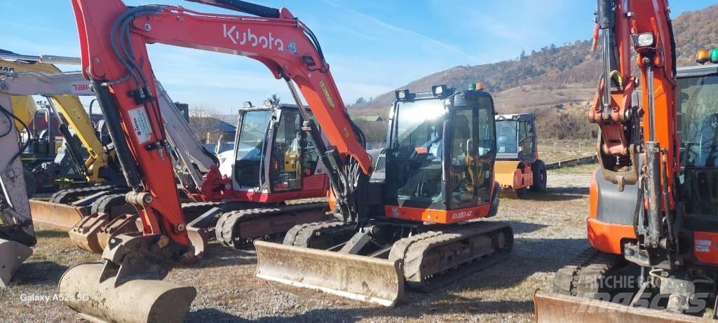 Kubota KX 080-4 Väikeekskavaatorid 7t-12t