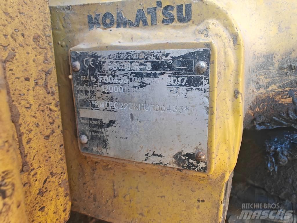 Komatsu PC 118 MR-8 Roomikekskavaatorid