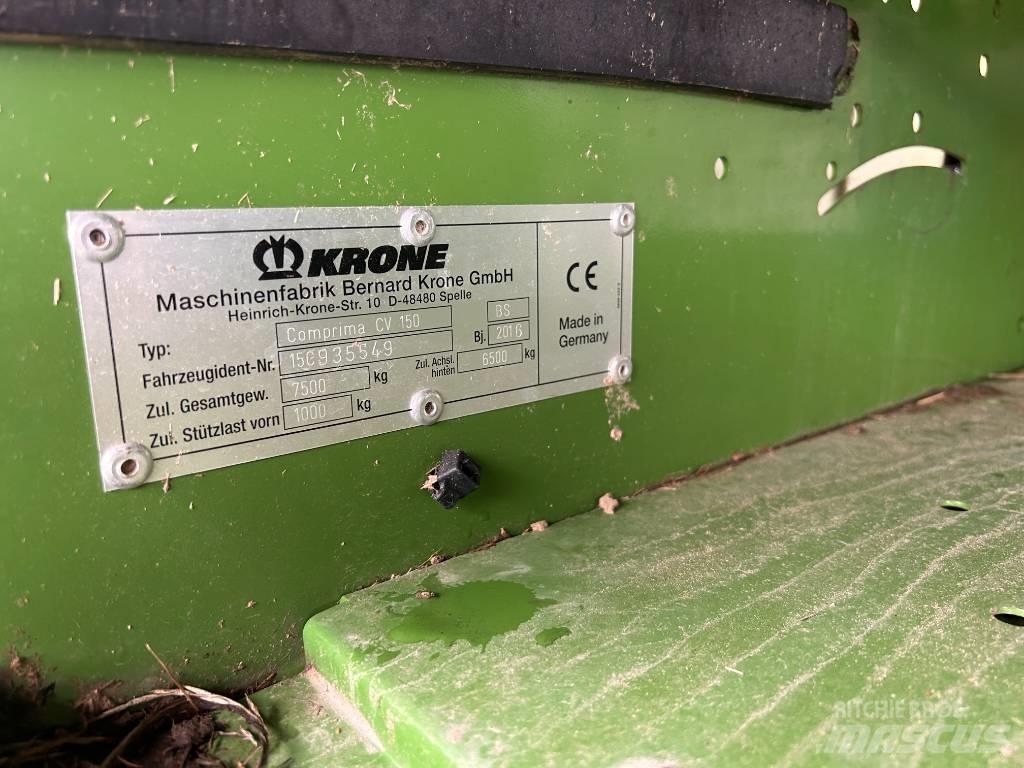 Krone CV150XC Ruloonpressid
