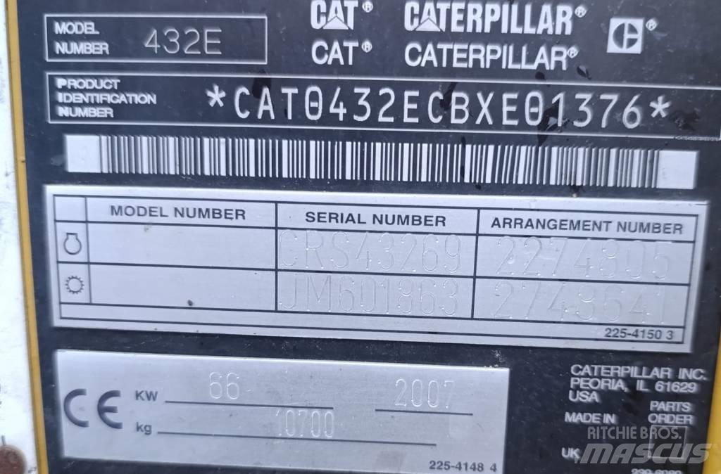 CAT 432 E 4x4 Ekskavaatorlaadurid