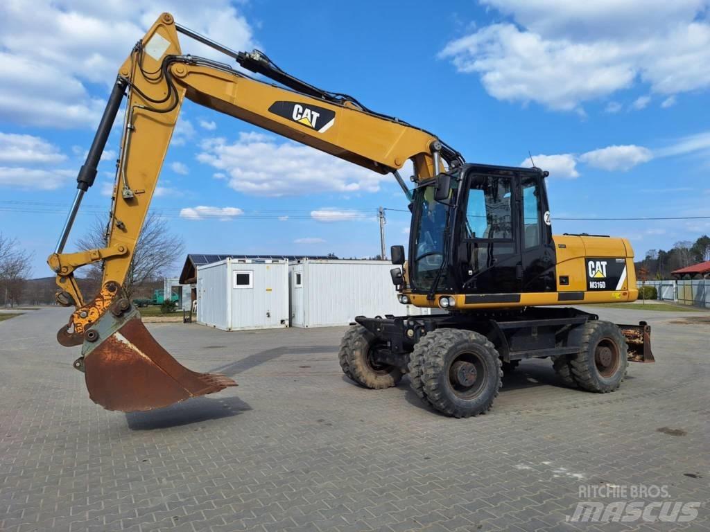 CAT M 316 D Ratasekskavaatorid