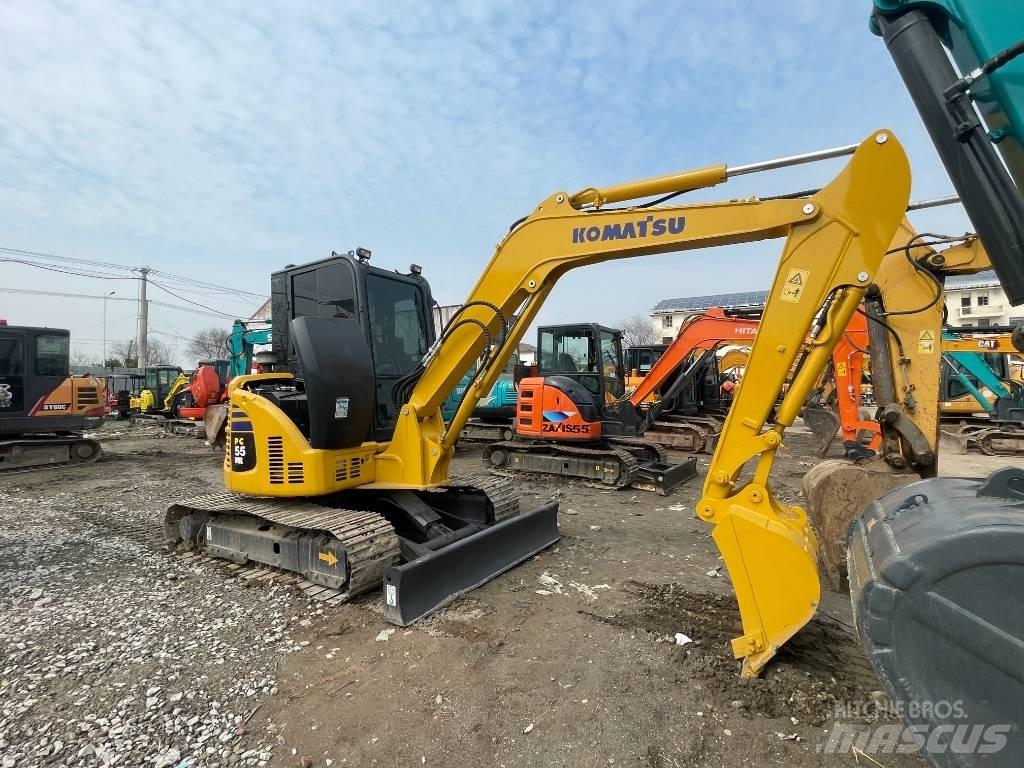 Komatsu PC 55 Miniekskavaatorid < 7 t
