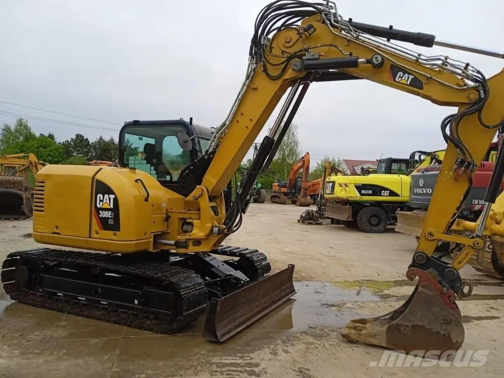 CAT 308 E 2 CR Väikeekskavaatorid 7t-12t