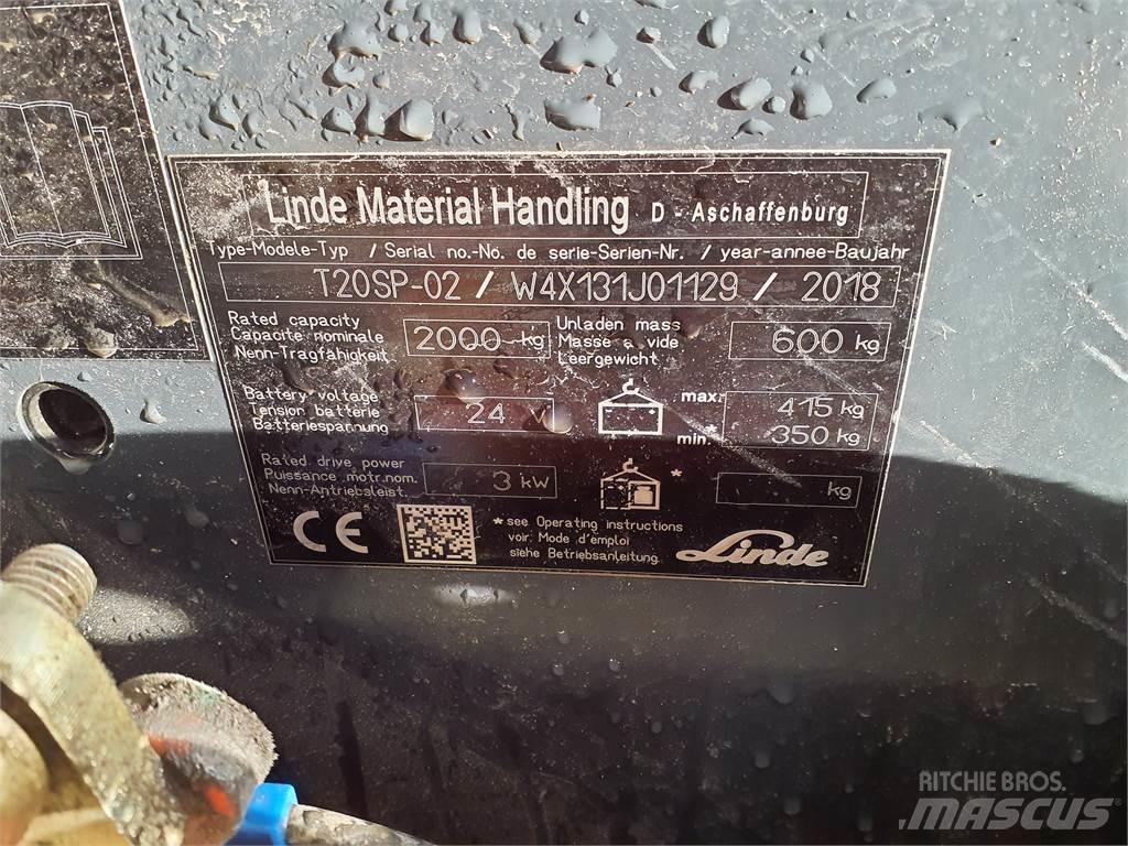 Linde T20SP kurz Elektriline alusesiirdaja