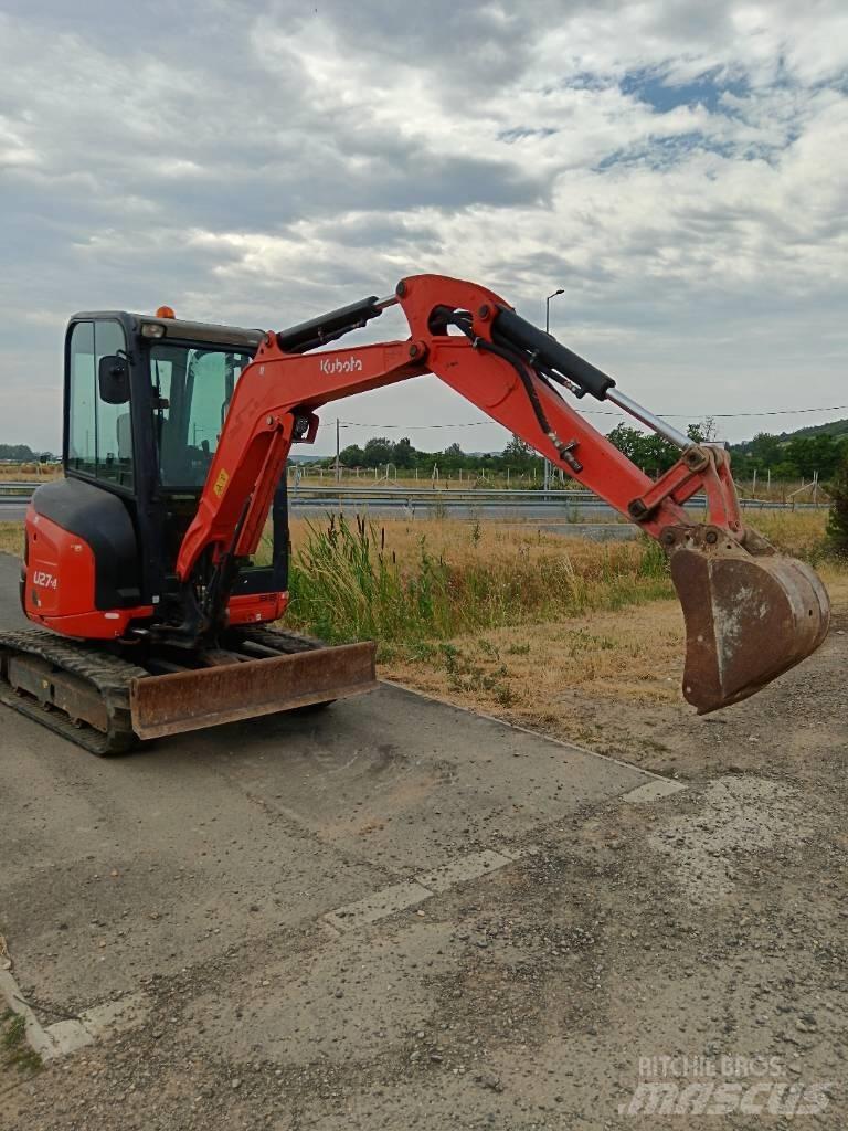 Kubota U 27-4 Miniekskavaatorid < 7 t