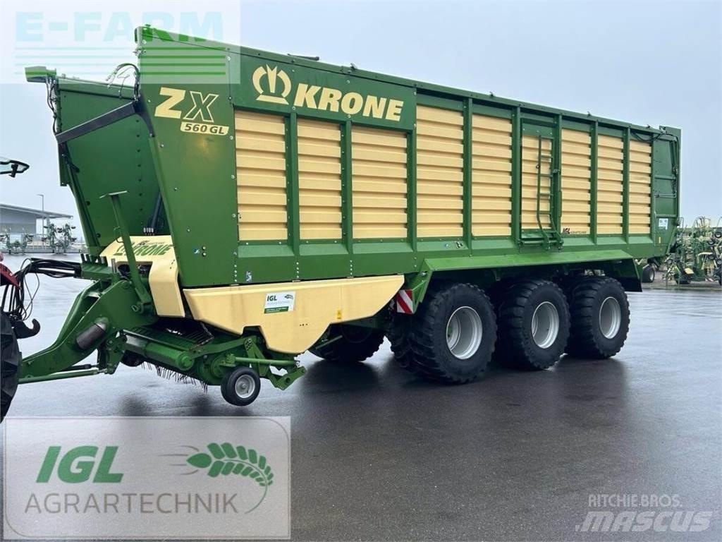Krone zx 560 gl Viljavankrid