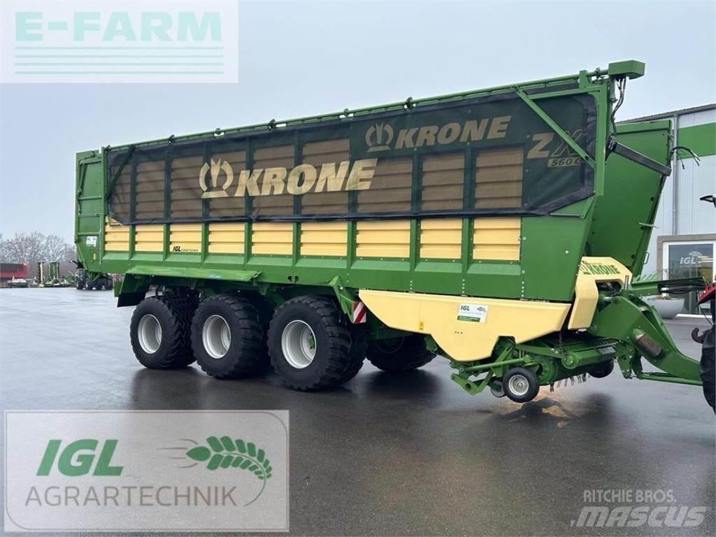 Krone zx 560 gl Viljavankrid