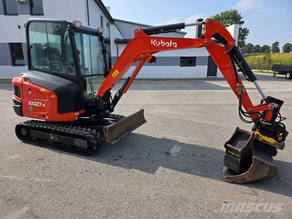 Kubota KX 027-4 Miniekskavaatorid < 7 t