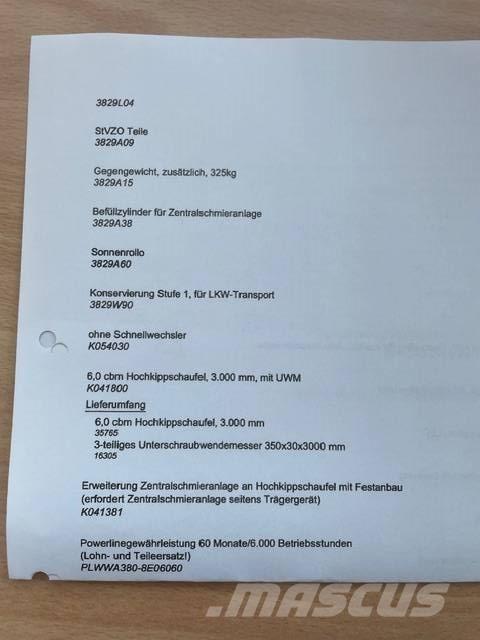 Komatsu WA 380-8 Rataslaadurid