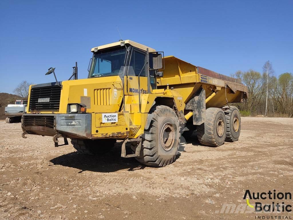 Komatsu HM400 Liigendraamiga pinnaseveokid