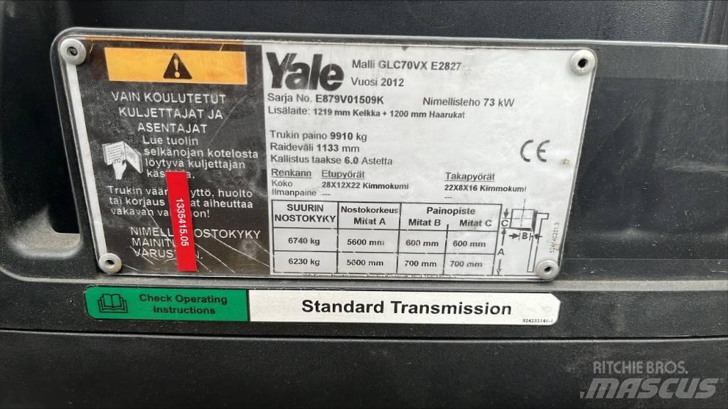 Yale GLP 70 GC Gaasitõstukid