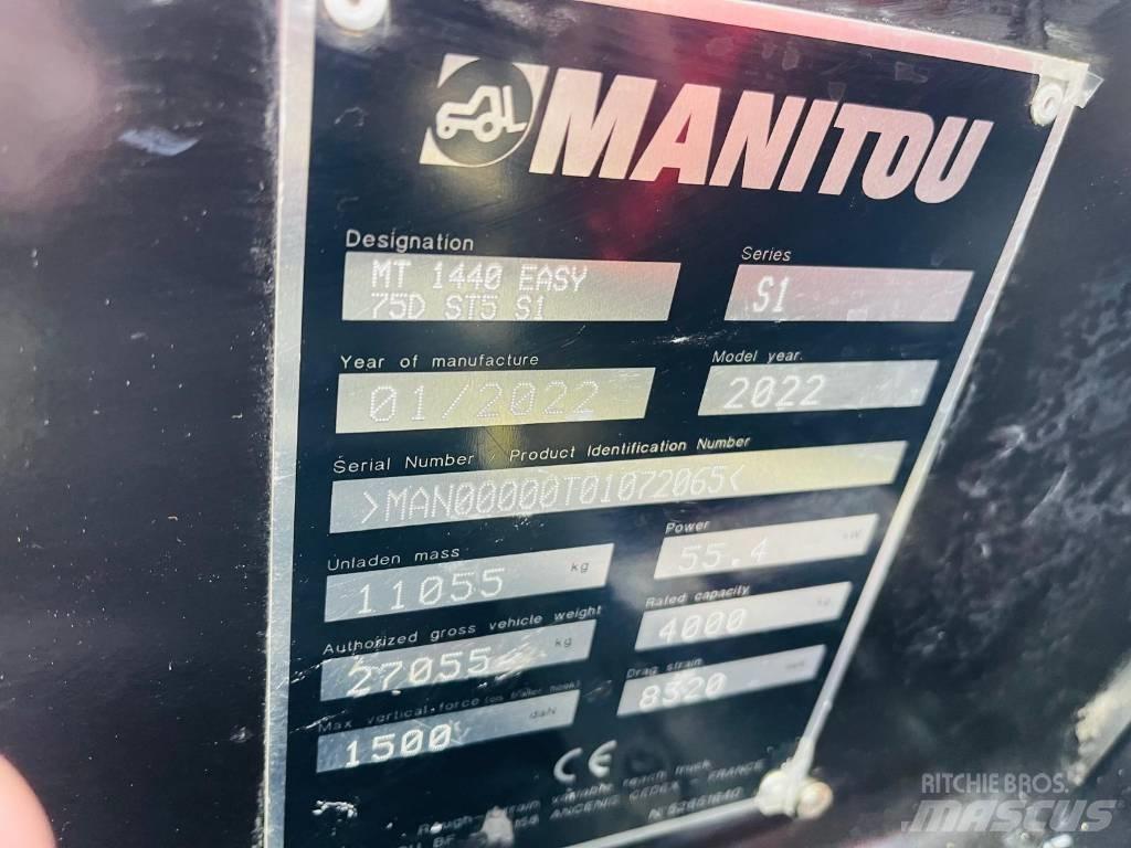 Manitou MT 1440 Easy Teleskooplaadurid