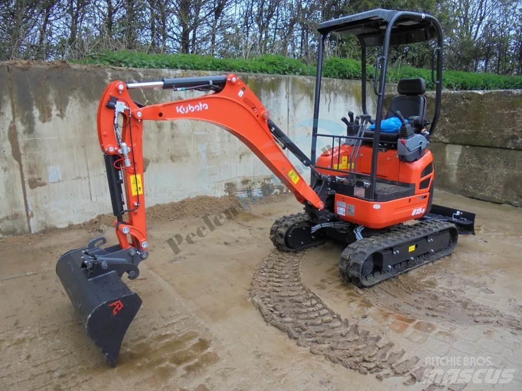 Kubota U 15-3 Miniekskavaatorid < 7 t