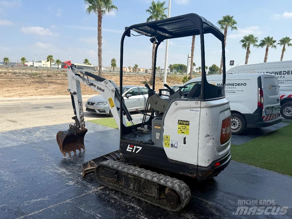 Bobcat E 17 Miniekskavaatorid < 7 t