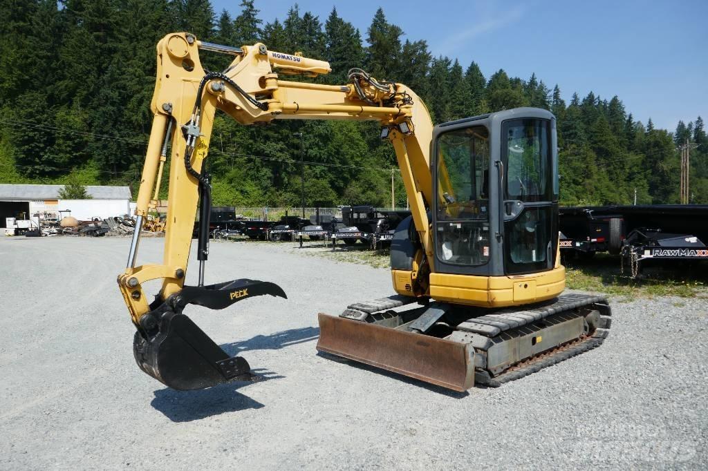 Komatsu PC58UU-5 Miniekskavaatorid < 7 t