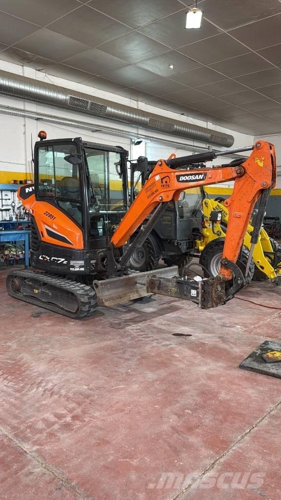 Doosan DX 27 Z Miniekskavaatorid < 7 t