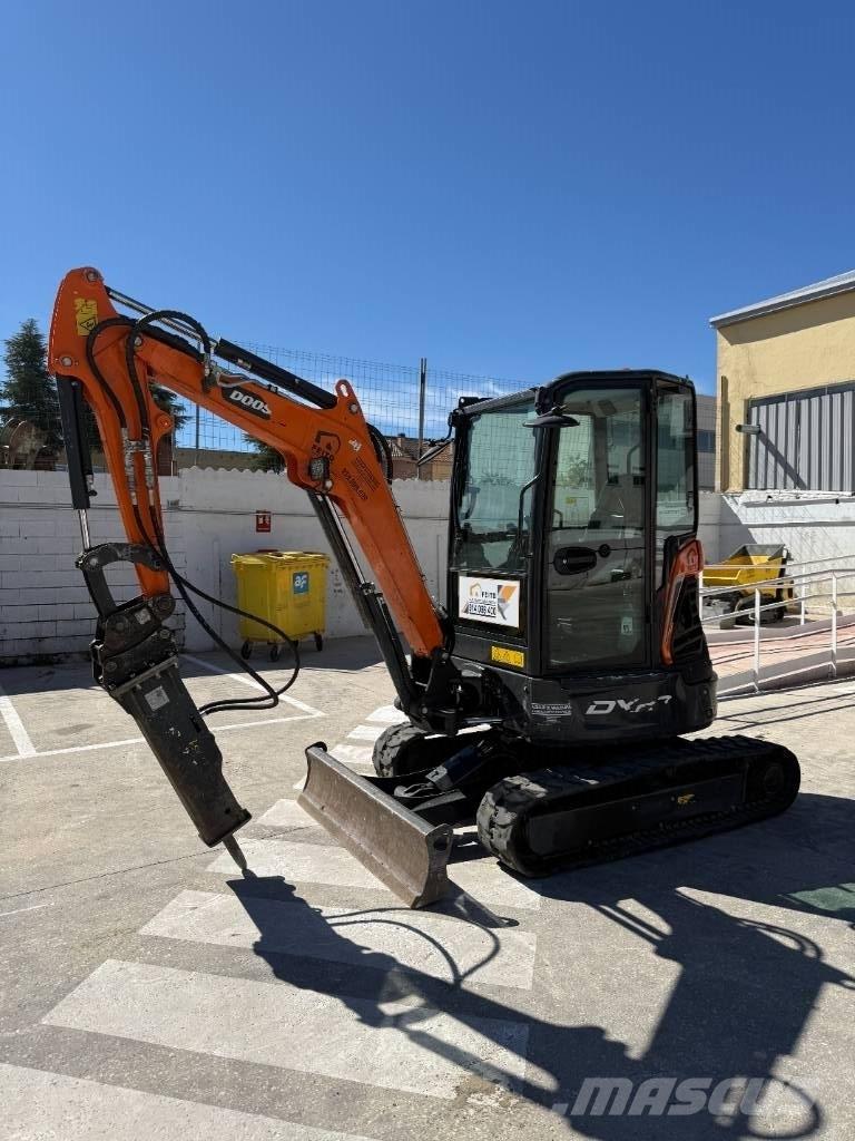 Doosan DX 27 Z Miniekskavaatorid < 7 t