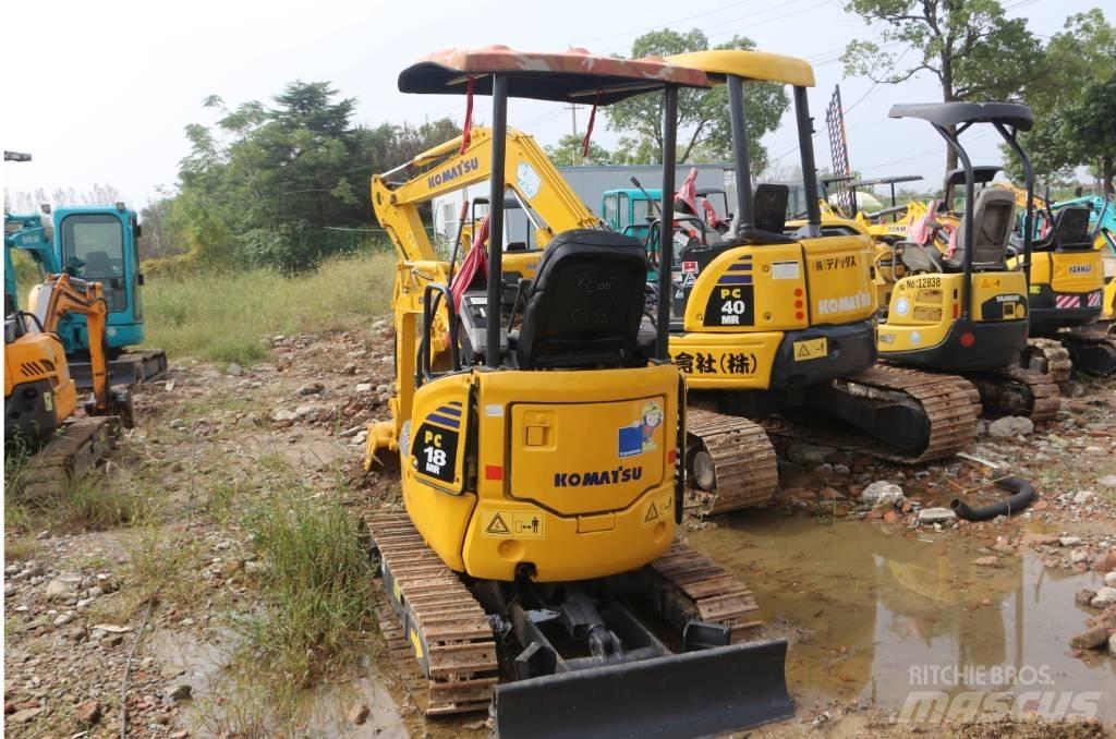 Komatsu PC 18 MR Miniekskavaatorid < 7 t