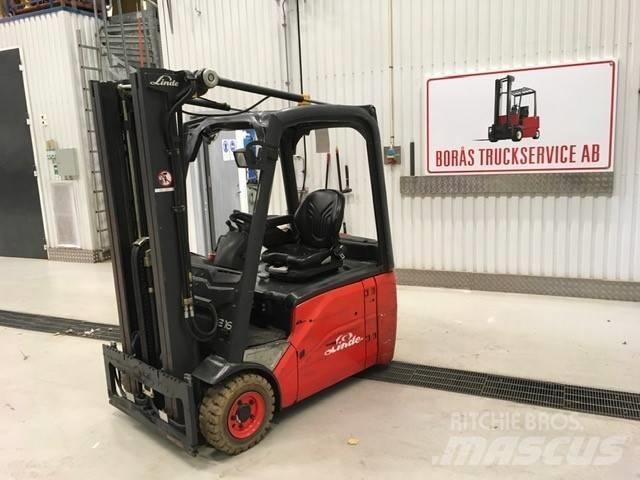 Linde E 16 H - 01 Elektritõstukid