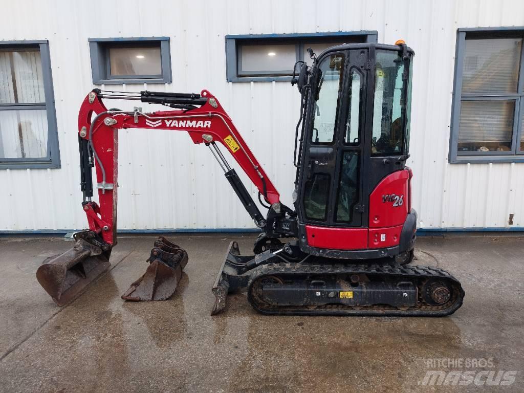 Yanmar Vio 26-6 Miniekskavaatorid < 7 t