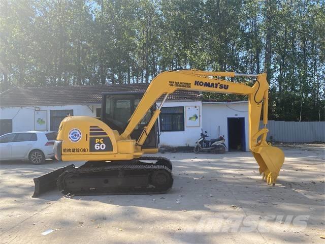Komatsu PC 60-8 Roomikekskavaatorid