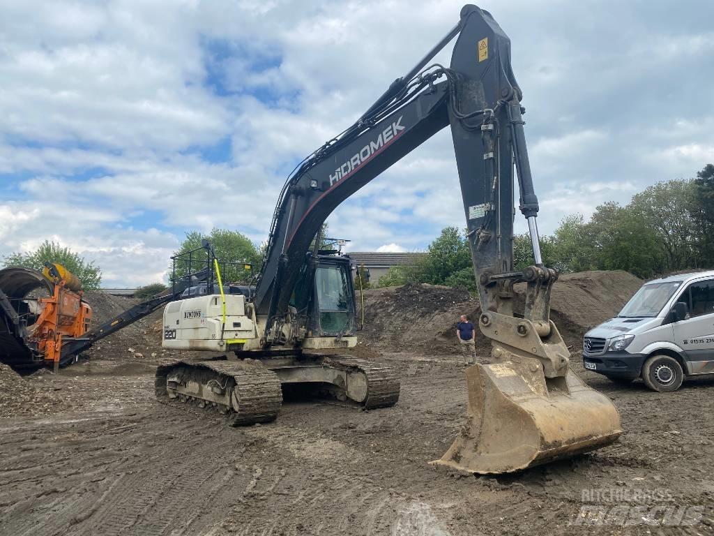 Hidromek HMK 220 LC Roomikekskavaatorid