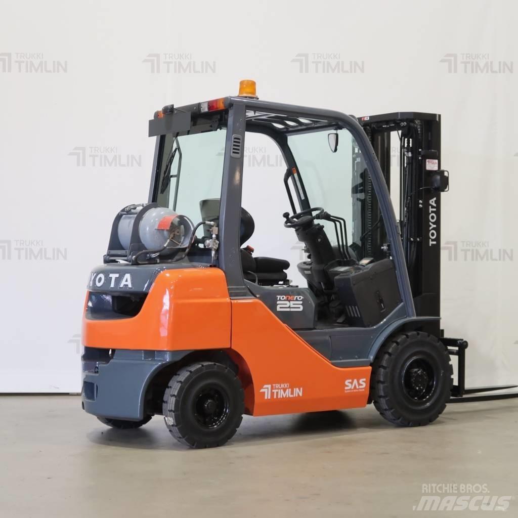 Toyota 02-8FGF25 Gaasitõstukid
