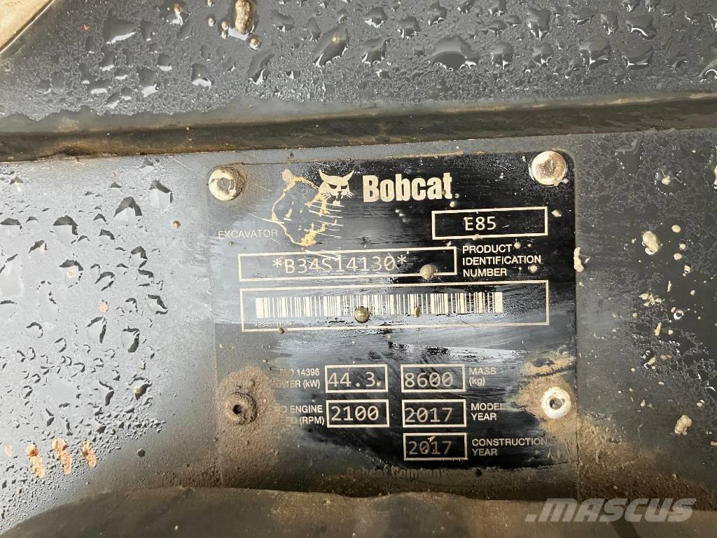 Bobcat E 85 Väikeekskavaatorid 7t-12t