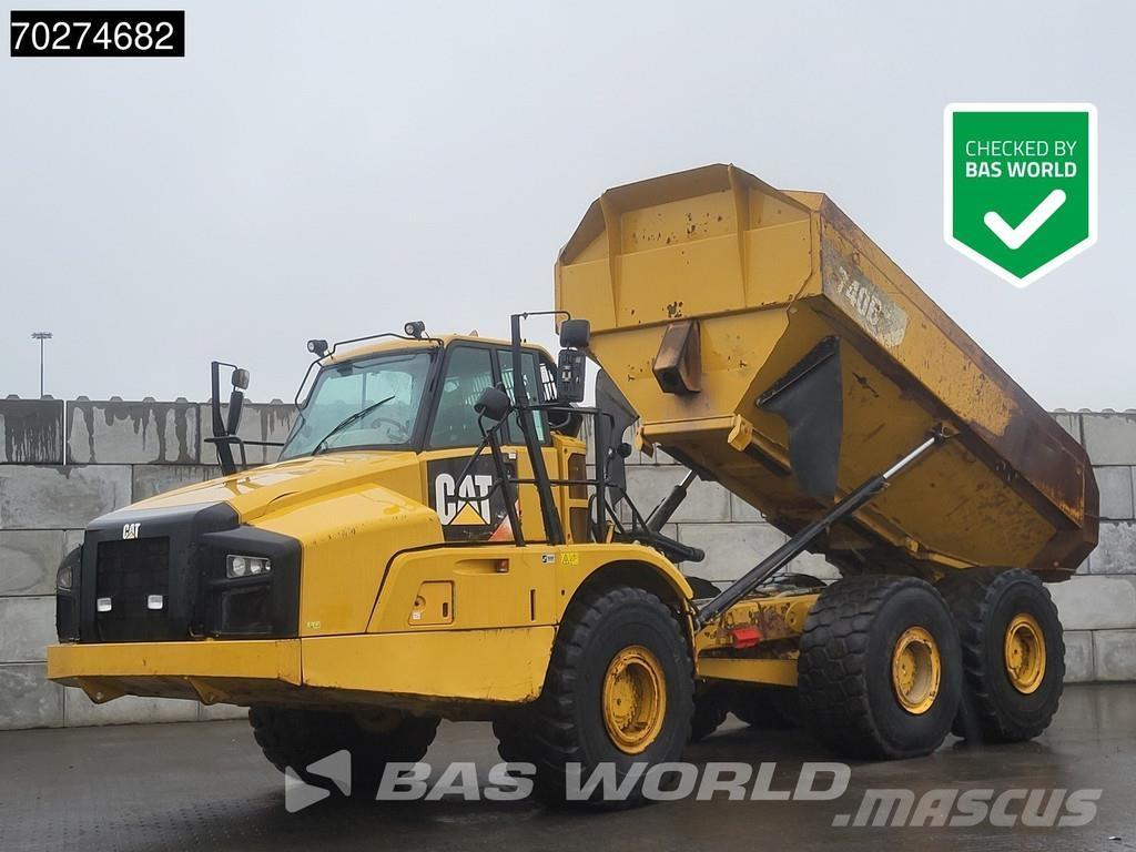 CAT 740 B Liigendraamiga pinnaseveokid