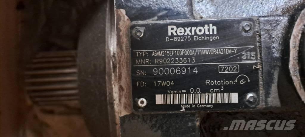 Rexroth A4VC085 Hüdraulika