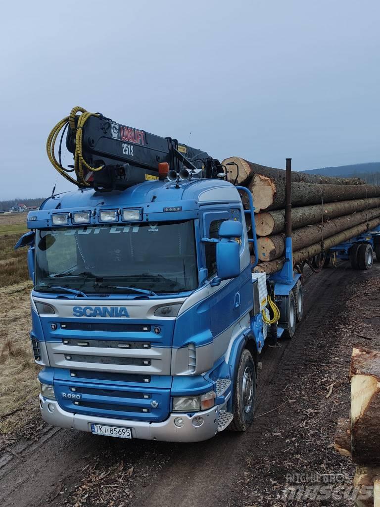 Scania R 620 Metsaveokid