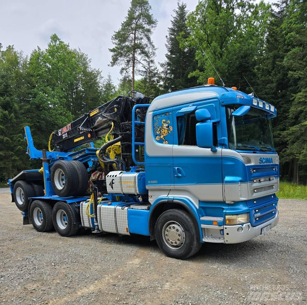 Scania R 620 Metsaveokid