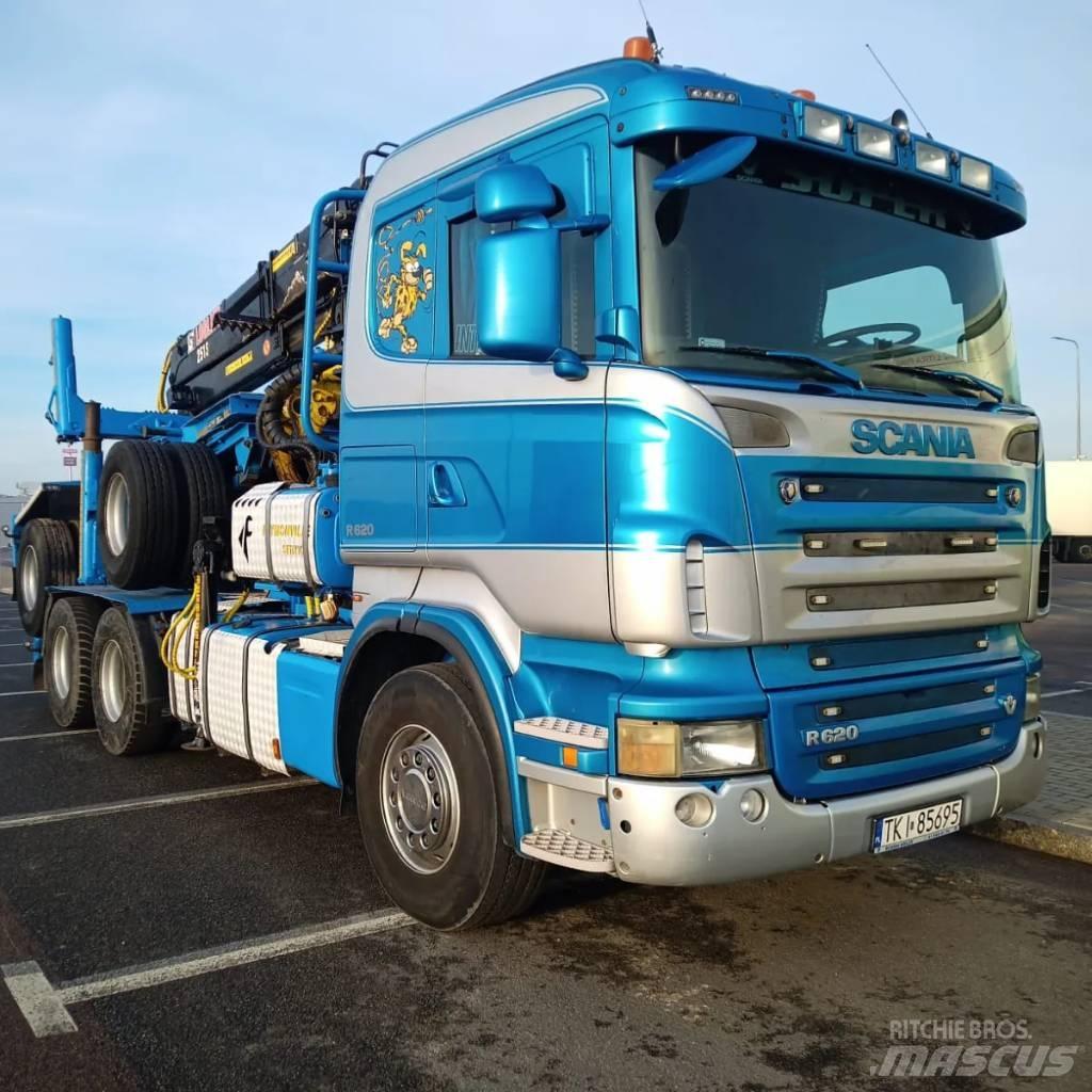 Scania R 620 Metsaveokid