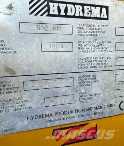 Hydrema 912 HM Liigendraamiga pinnaseveokid